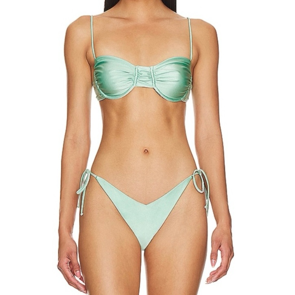 Jade Swim Light Green Bikini Set